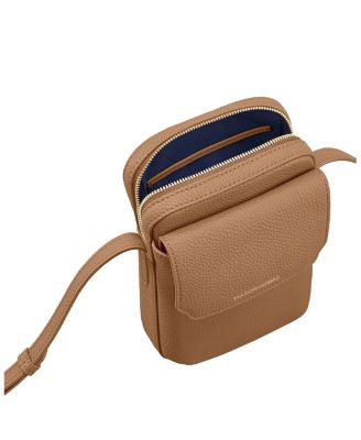Leather Zip Phone Pouch