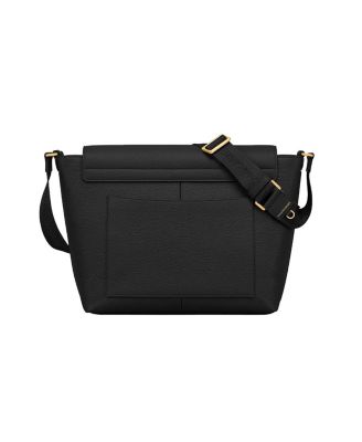 Leather Flaire Messenger Bag