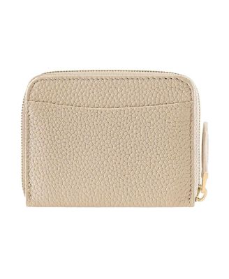 Small Leather Zip Wallet