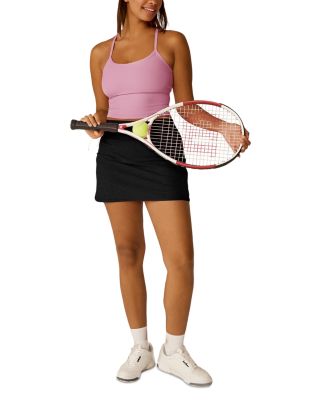 Spacedye Slim Racerback Cropped Tank in Pink Haze