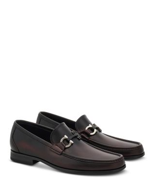 Men's Gancini Leather Loafers
