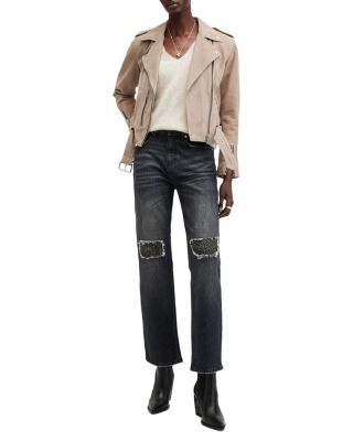 Suede Balfern Biker Jacket