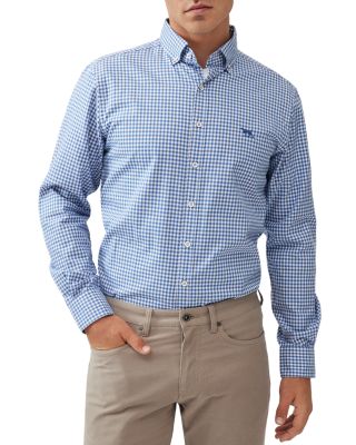 Oxford Bayshore Gingham Sports Fit Shirt