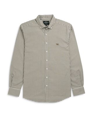 Gunn Check Oxford Long Sleeve Slim Fit Shirt