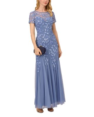 【海外限定】AdriannaPapell JL APドレスIllusion Beaded Mesh D Amazon.com: Adrianna Papell Women's Beaded Mesh Illusion