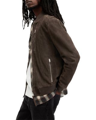 Kemble Suede Bomber Jacket