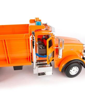  1/16 Big Farm Peterbilt Truck with Snow Plow - Ages 5-7