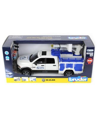  1/16 Ram Service Truck with Rotating Beacon Light 2-7 - Ages 5-7