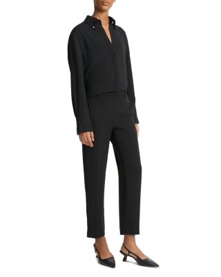 Mid Rise Tapered Pants