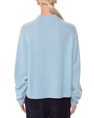 Wool Funnel Neck Knit Sweater