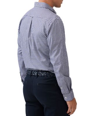 Gunn Check Oxford Long Sleeve Slim Fit Shirt