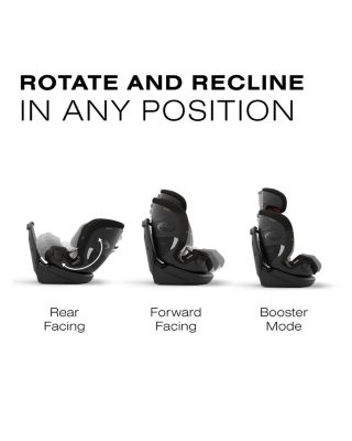 Callisto G 360&deg; Rotating All in One Convertible Car Seat