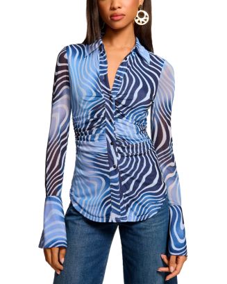 Ramy Brook Talisa Ruched Top | Bloomingdale's Women