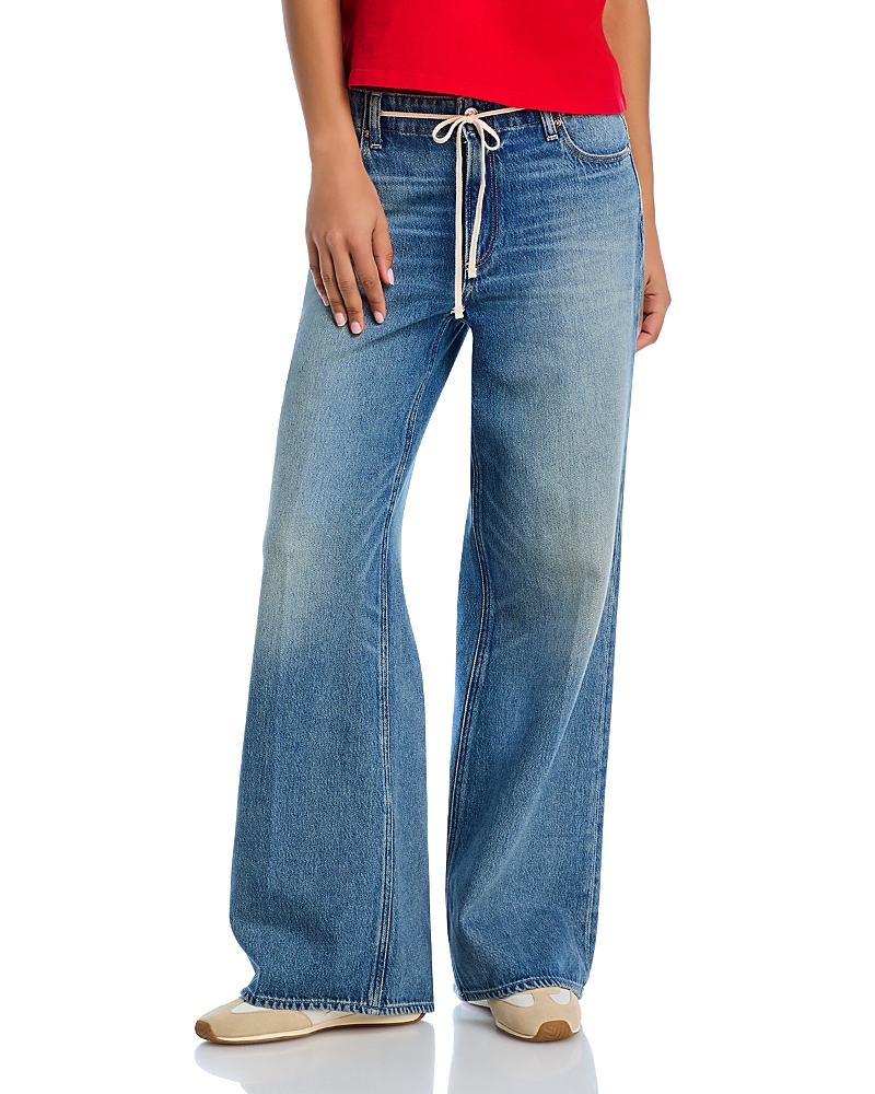 PAIGE ZOEY HIGH RISE WIDE LEG JEANS IN JAZZ CLUB
