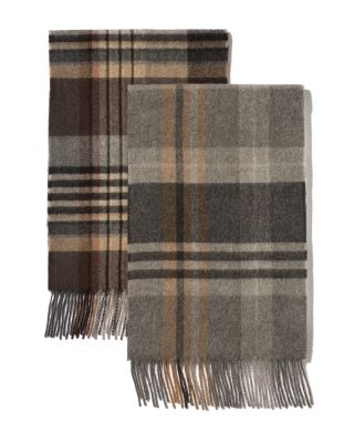 Cashmere Plaid Scarf  – Exclusive 