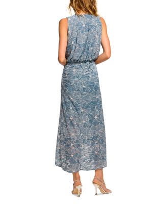 Yuka Printed Midi Dress