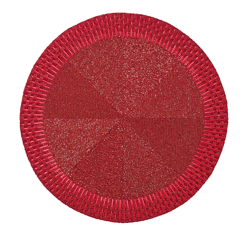 Kim Seybert Palisade Placemat, Set Of 2 In Red