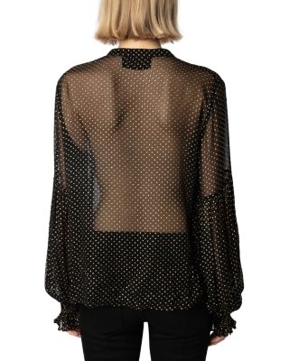 Tandy Mousseline Sparkle Top