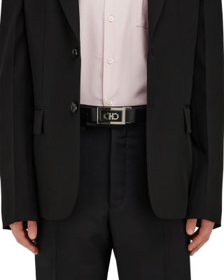 Men's Double Gancini Reversible Leather Belt