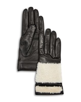 Bloomingdale's - Fancy Shearling Cuff Gloves - Exclusive