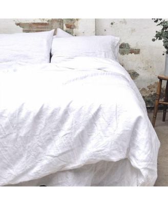 Washed Cotton Percale Pillowcase Pair, Standard