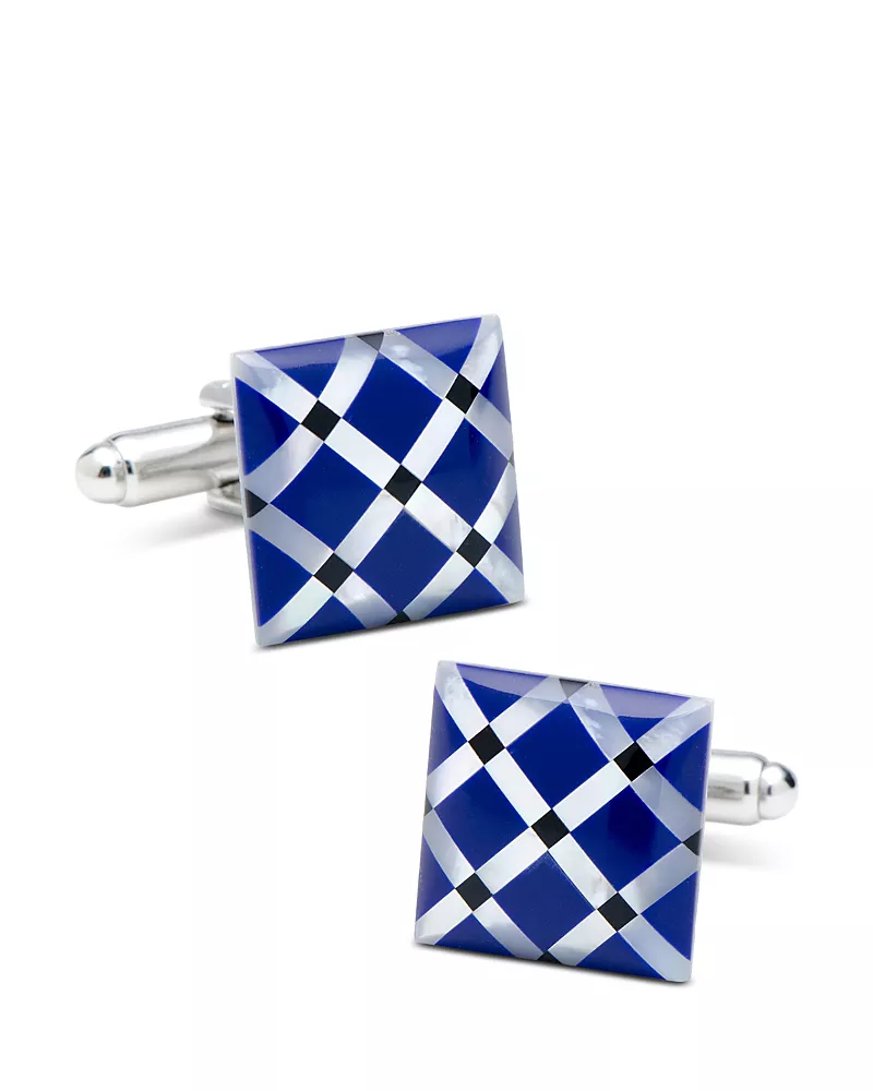 Cufflinks Inc Mother of Pearl Diamond Cufflinks