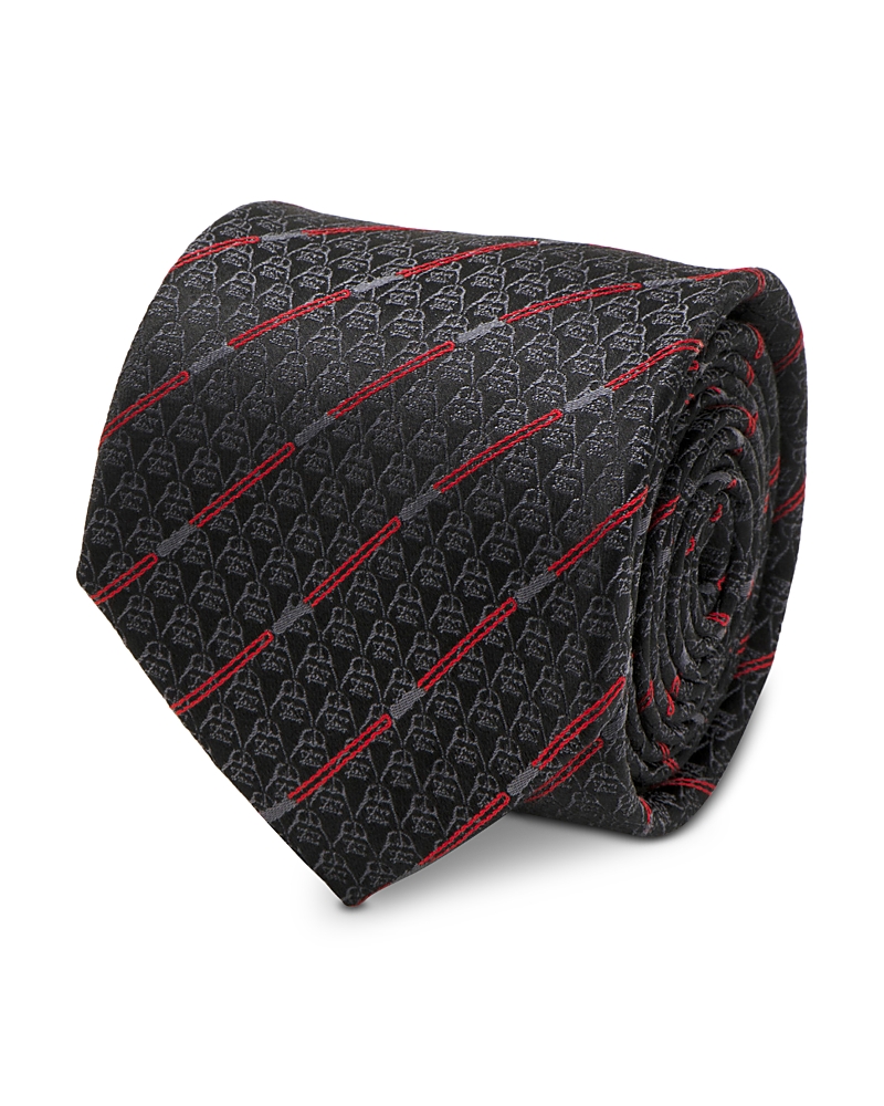 Cufflinks, Inc . Darth Vader Lightsaber Striped Tie In Black