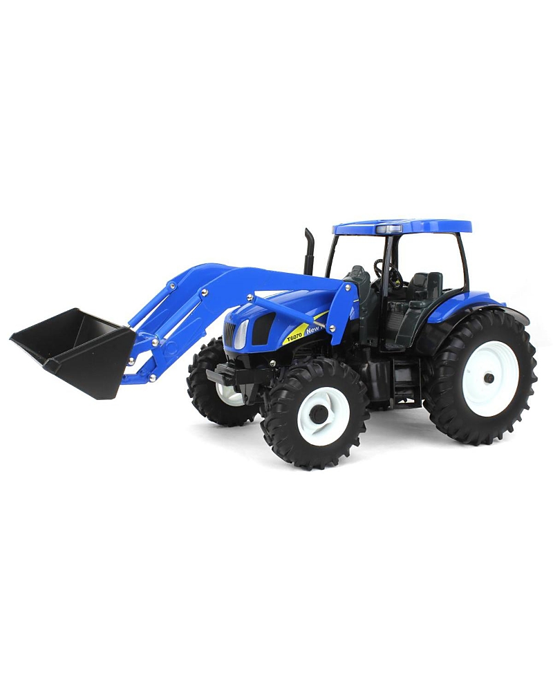 Ertl 1/16 New Holland T6070 With Loader & Mfd Tractor Toy - Ages 8-10