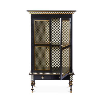 Courtly Criss-Cross Cabinet