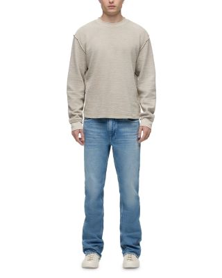 Walker Kick Flare Bootcut Jeans in Dust Blue