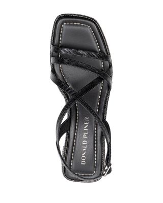 Women's Slip On Strappy Espadrille High Heel Sandals