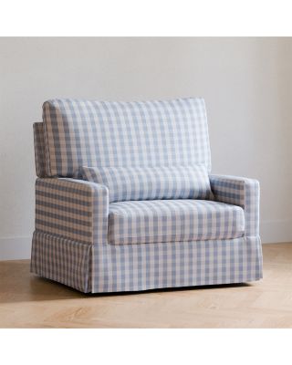 Crawford Pillowback Chair and a Half Comfort Swivel Glider