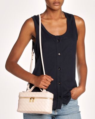 Vanity Case Leather Crossbody