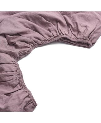 Linen Fitted Sheet, Twin