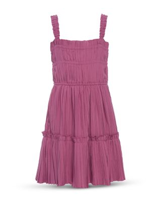 Sea - Girls' Nomi Solid Pleated Dress - Little Kid, Big Kid