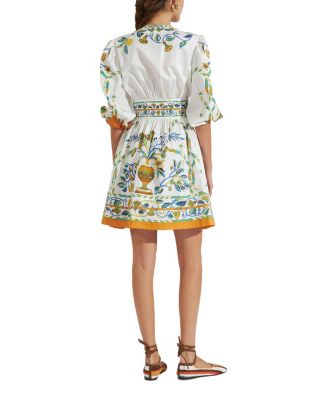  Margherita Dress (Placee) Borboni Placee White