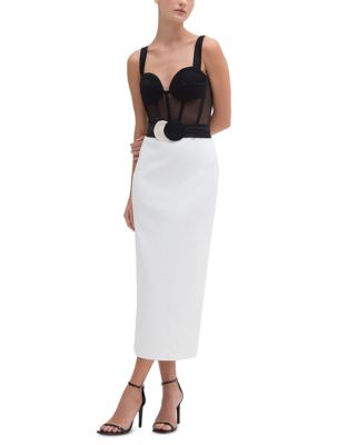 Rope Trim Corset Dress