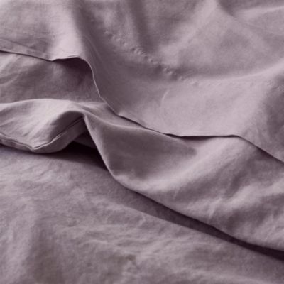 Linen Blend Flat Sheet, Full