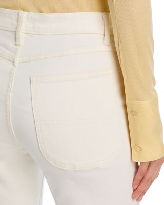 Clifford Cropped Ankle Jeans in White