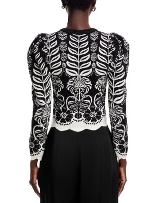 Ainika Puffed Shoulder Sweater