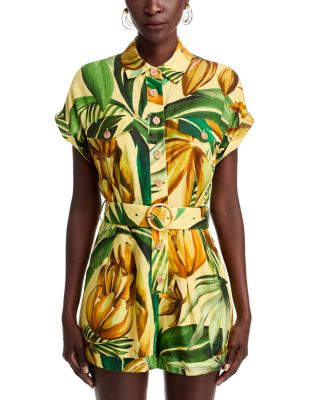 Bananart Belted Romper