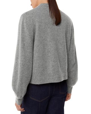 Wool Knit Bomber Jacket