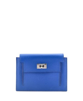 Pre-Owned Hermes Kelly Pocket Compact Wallet Epsom
