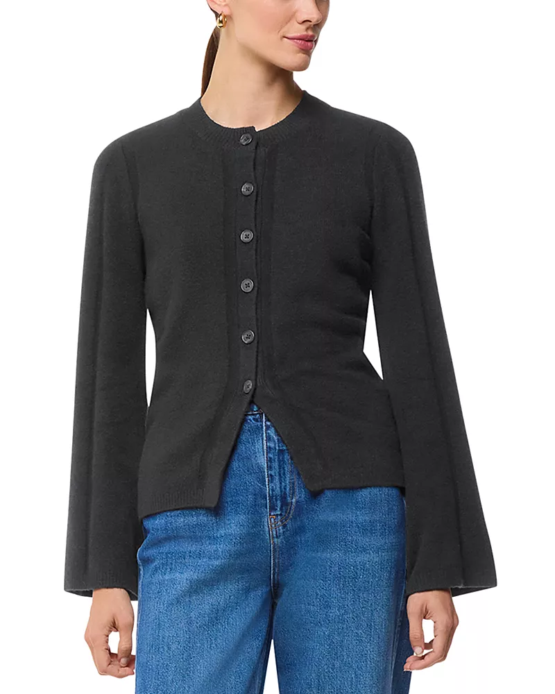 Whistles Wide Sleeve Cardigan Sweater