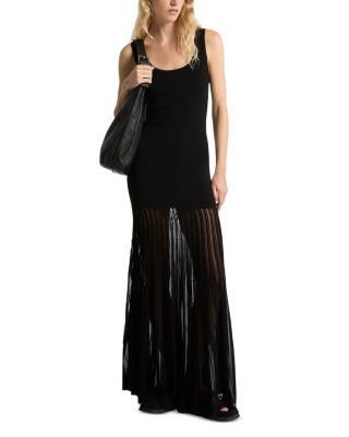 Michael Kors - Sheer Skirt Maxi Dress