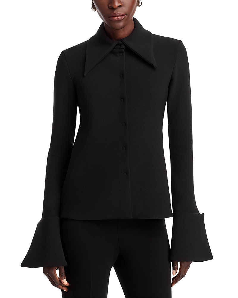 A.W.A.K.E. A. W.A. K.E. MODE FLARED CUFF BLOUSE