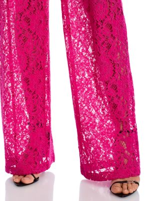 Livvy Lace Straight Leg Trousers
