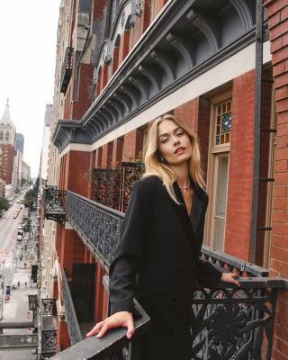 Azra Carey Blazer Mini Dress