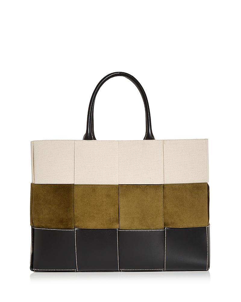 Bottega Veneta Arco Tote In Camel Multi