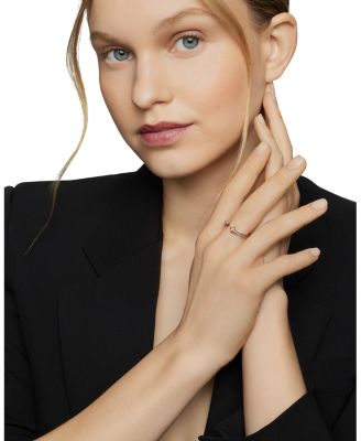 Renaissance Ring in Sterling Silver with Amethyst, 14K Yellow Gold and Diamonds